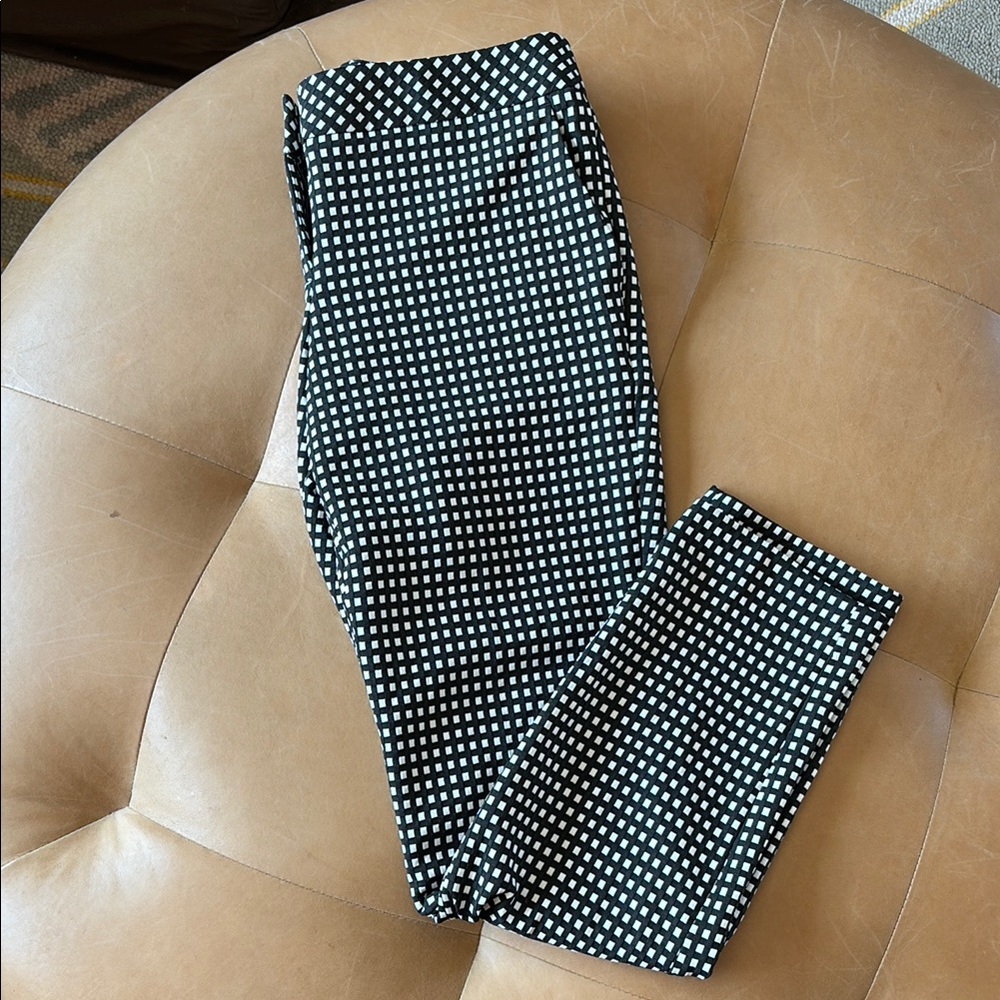 Express Black and White pants
